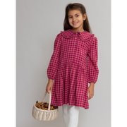 Kite Damson Check Dress (63-9013-OGD)