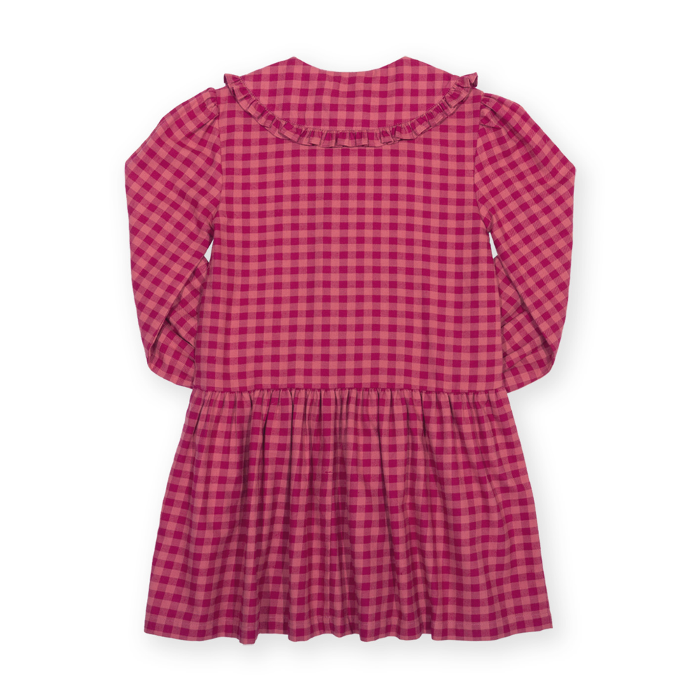 Kite Damson Check Dress (63-9013-OGD)
