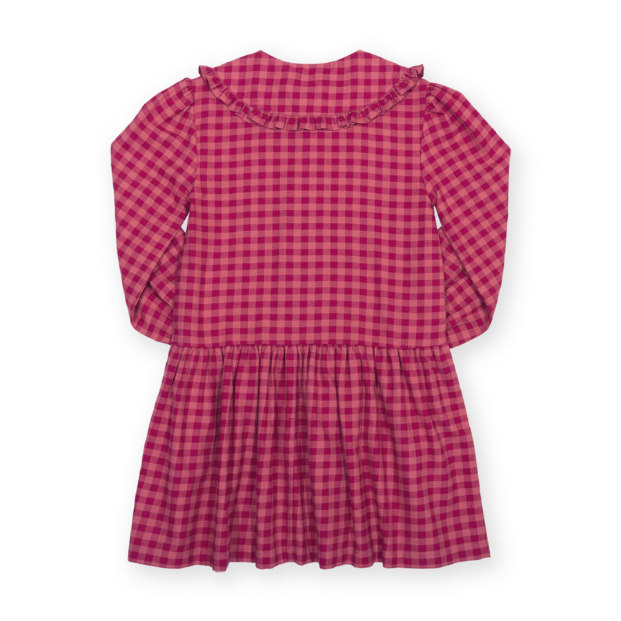 Kite Damson Check Dress (63-9013-OGD)