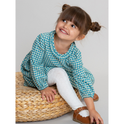 Kite Ocean Check Dress (63-9044-YGD)