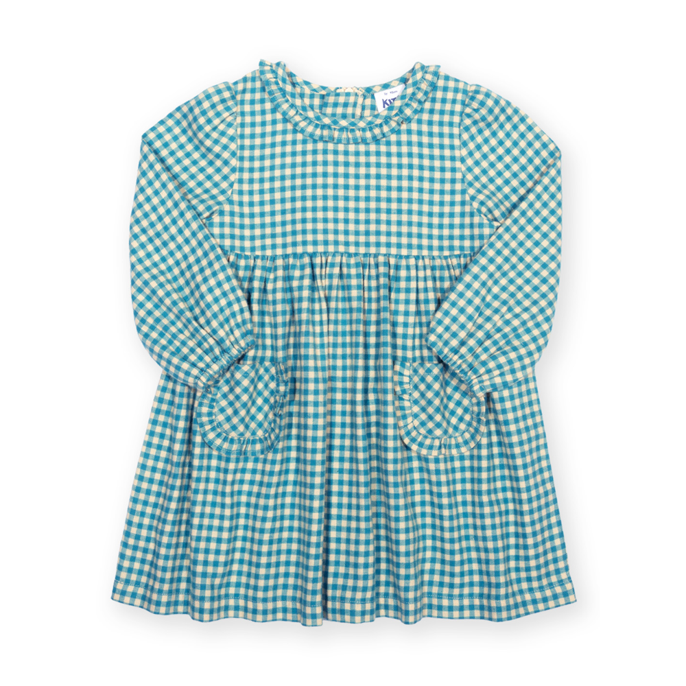 Kite Ocean Check Dress (63-9044-YGD)
