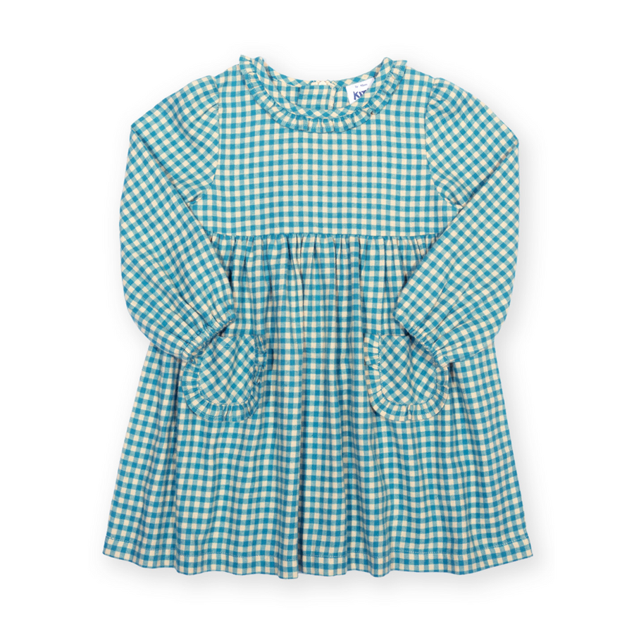 Kite Ocean Check Dress (63-9044-YGD)