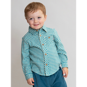 Kite Ocean Check Shirt (63-T098-ABB)