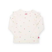 Kite Little Hearts Frill T-Shirt (63-T713-AGT)