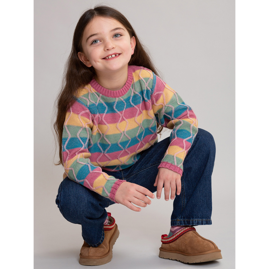 Kite Fancy Stripe Jumper (63-T862-AGK)