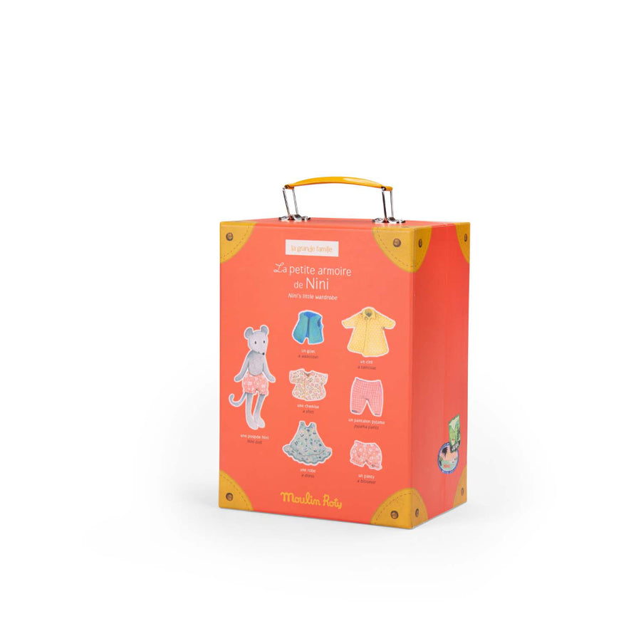 Moulin Roty Little Wardrobe Suitcase Nini La Grande Famille 632407