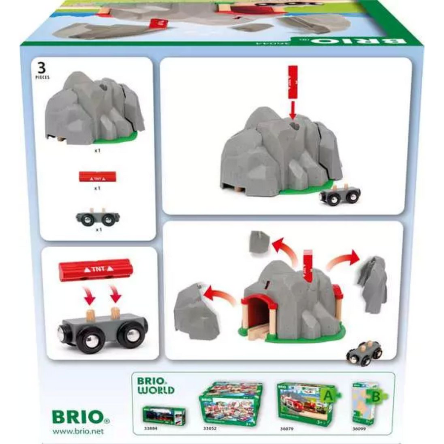 BRIO Dynamite Mountain Tunnel 36044