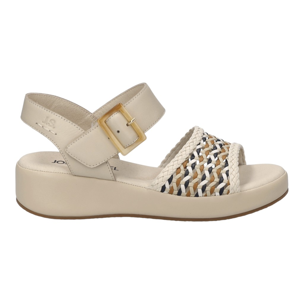 Josef Seibel Eve 06 Biscuit Multi Sandals