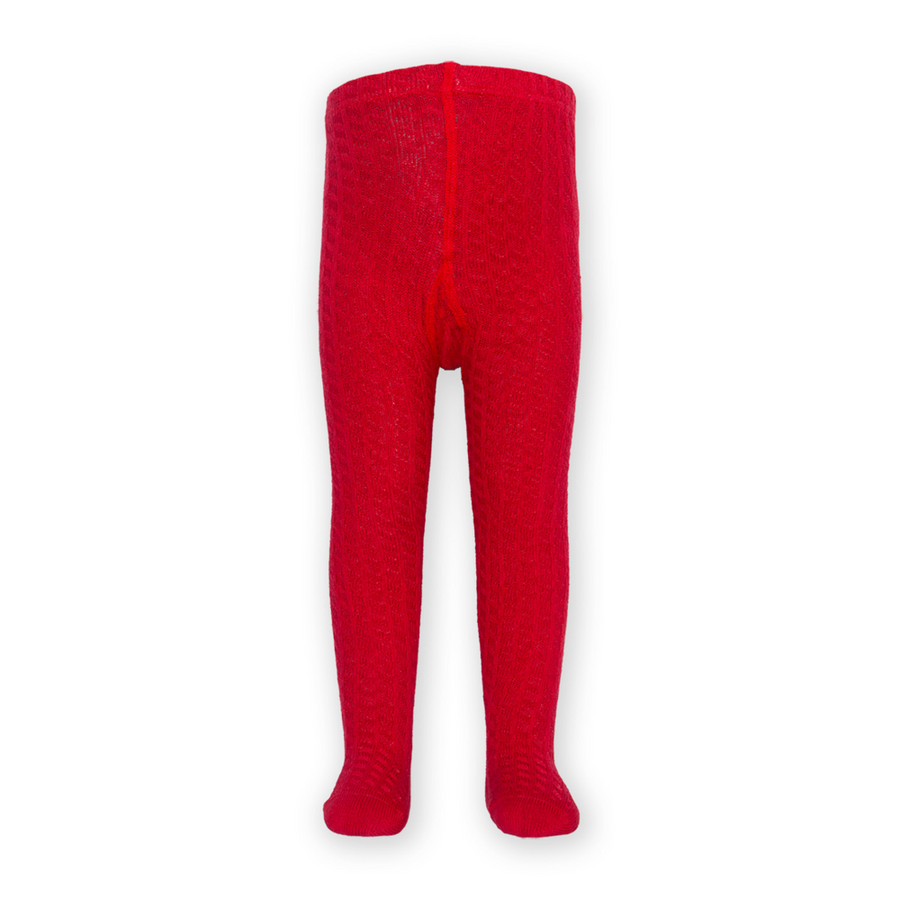 Kite Cable Tights Red (64-8133-AGH)