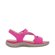 Rieker 64870-31 Pink Sandals