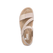 Rieker 64870-62 Beige Sandals