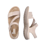 Rieker 64870-62 Beige Sandals