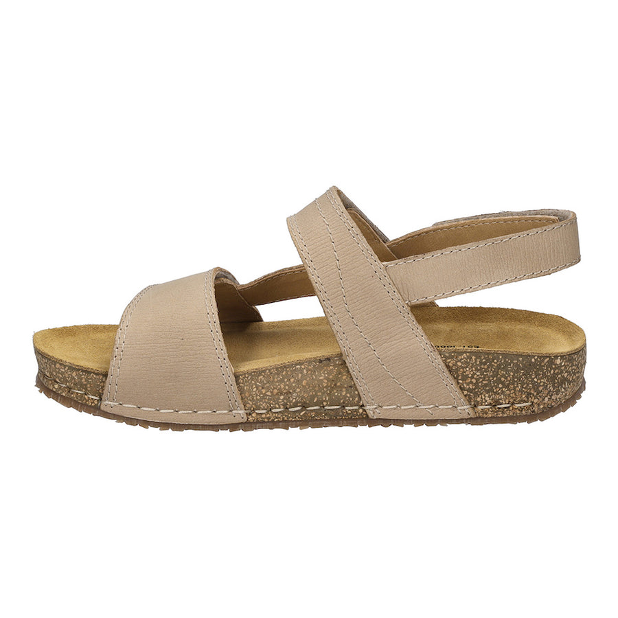 Josef Seibel Hannah 02 Beige Suede Sandals