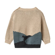 Wheat Jaquard Pullover William - 3354 Warm Sand