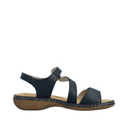 Rieker 659C7-16 Blue Sandals