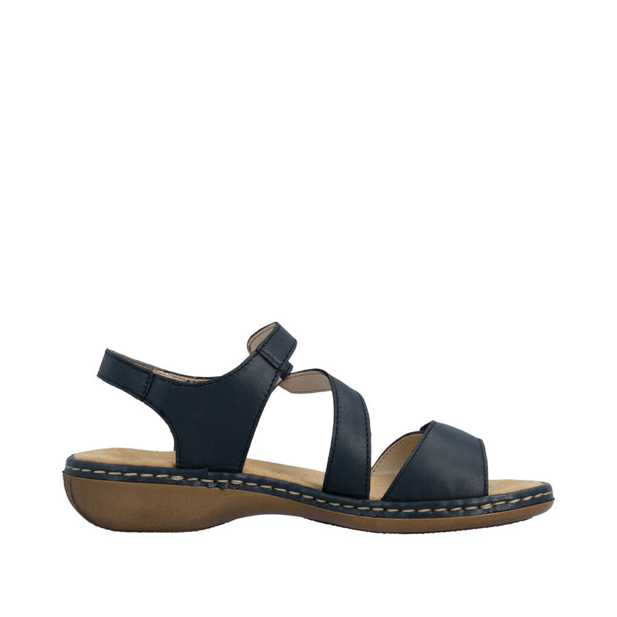 Rieker 659C7-16 Blue Sandals