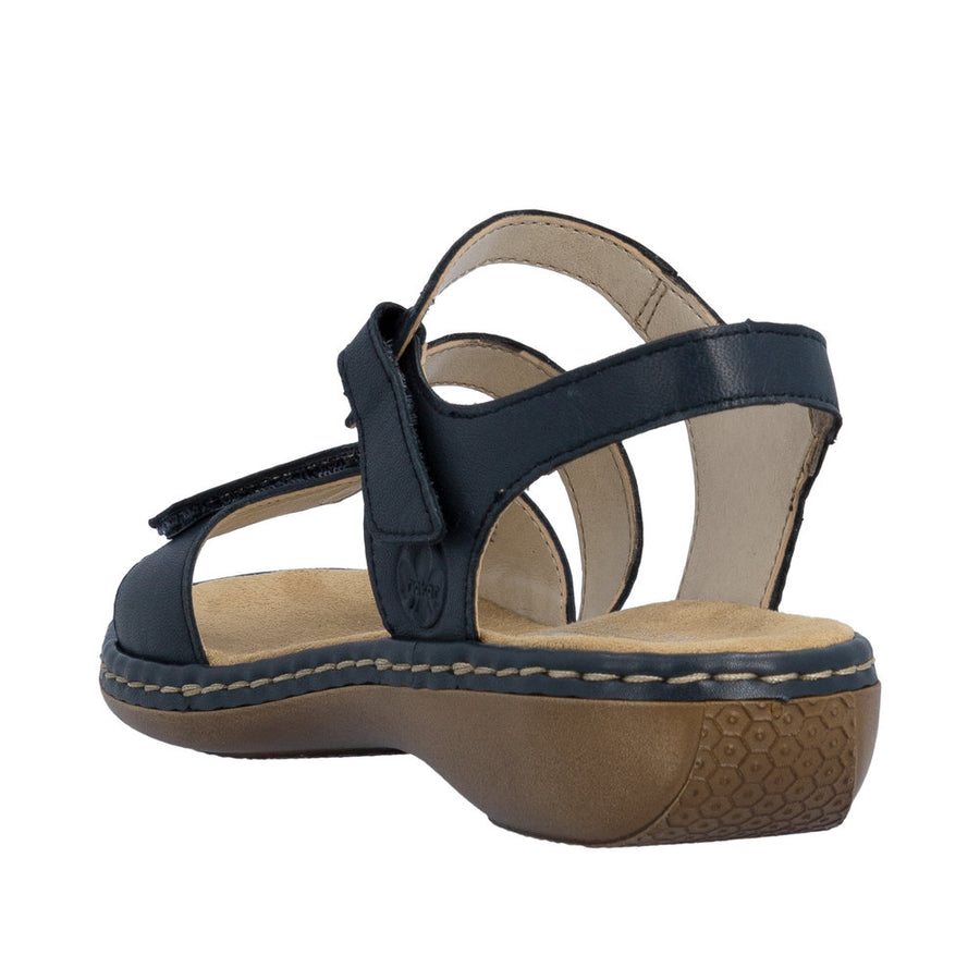 Rieker 659C7-16 Blue Sandals