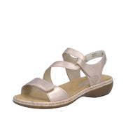 Rieker 659C7-89 Metallic Sandals