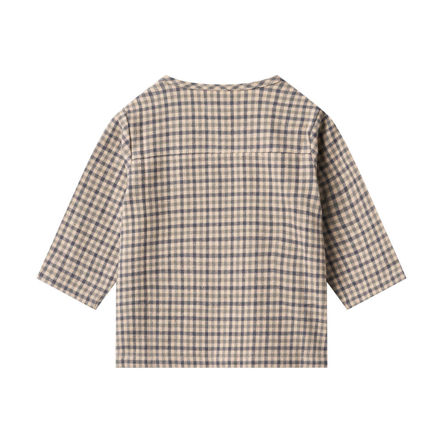 Wheat Shirt L/S Shelby - 1306 Blue Check