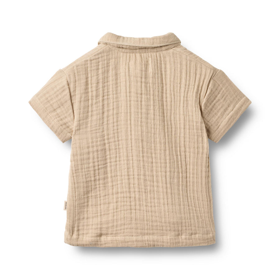 Wheat Shirt S/S Svend - 6693-347n 3354 Warm Sand