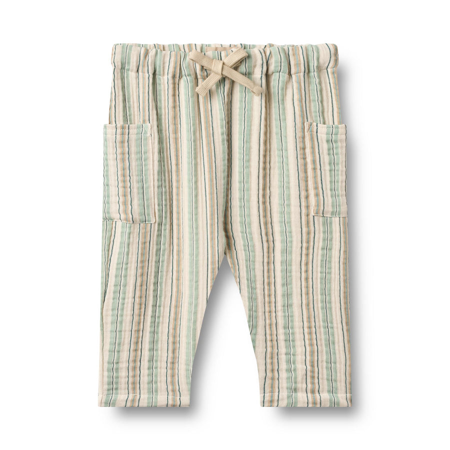 Wheat Trousers Arne - 6710-416 9665 Summer Stripe