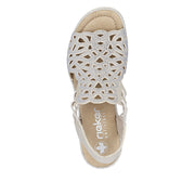 Rieker 67465-62 Beige Sandals