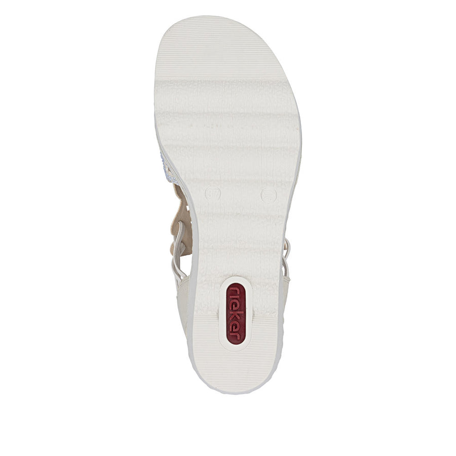 Rieker 67465-62 Beige Sandals