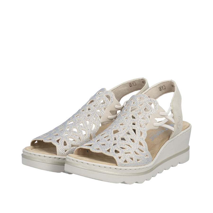 Rieker 67465-62 Beige Sandals
