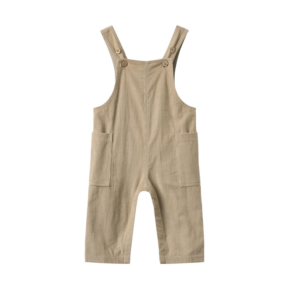 Wheat 6793-323-GOTS Overall Viggo 0070 Gravel