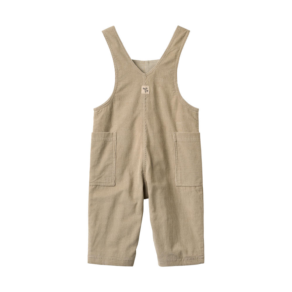 Wheat 6793-323-GOTS Overall Viggo 0070 Gravel