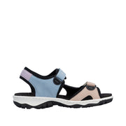 Rieker 68866-93 Silver Sandals