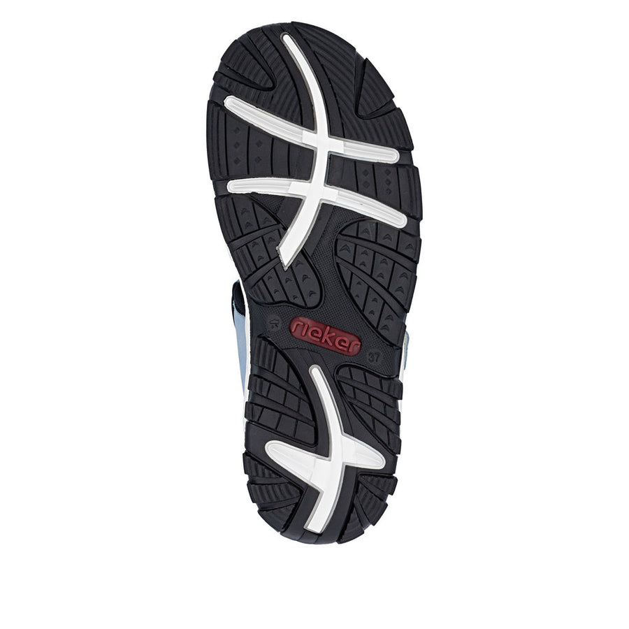 Rieker 68866-93 Silver Sandals