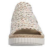 Rieker 69276-60 Beige Wide Fit Sandals
