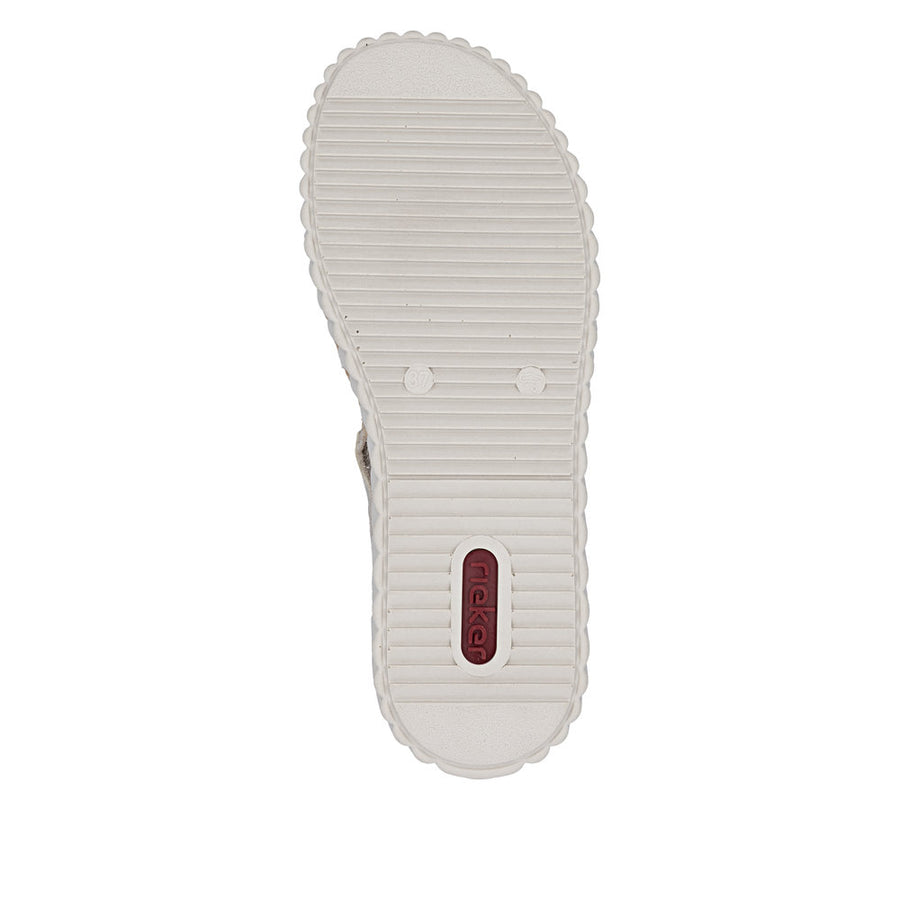 Rieker 69276-60 Beige Wide Fit Sandals