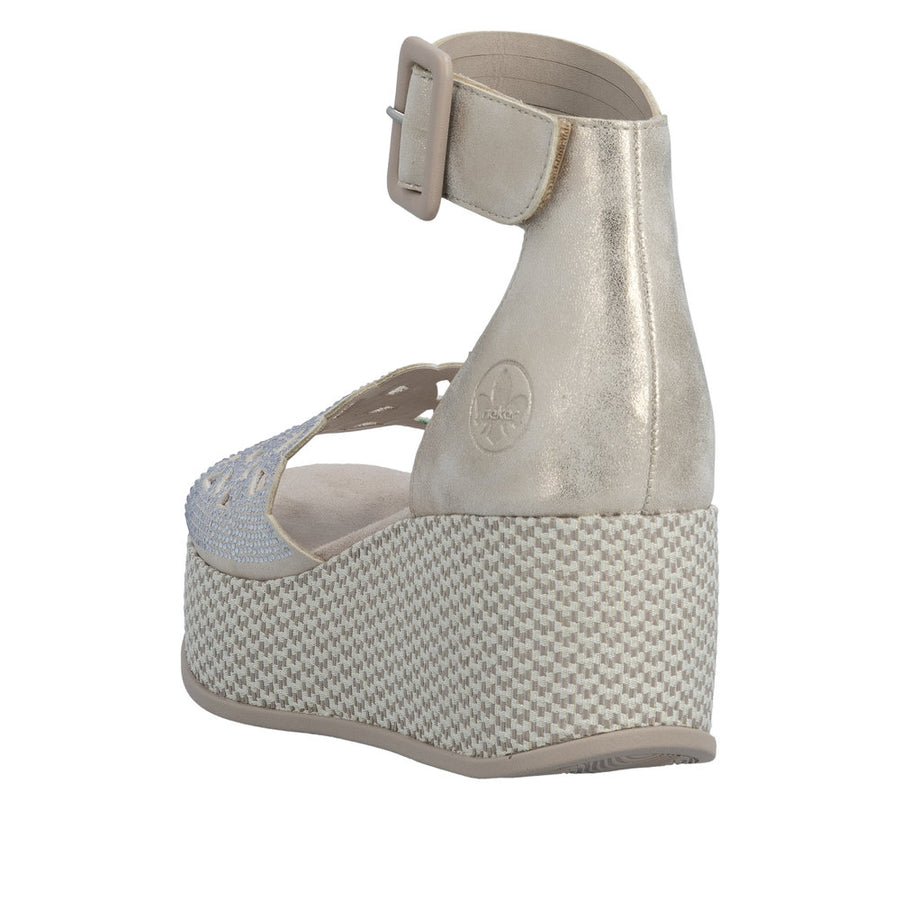 Rieker 69457-60 Beige Sandals