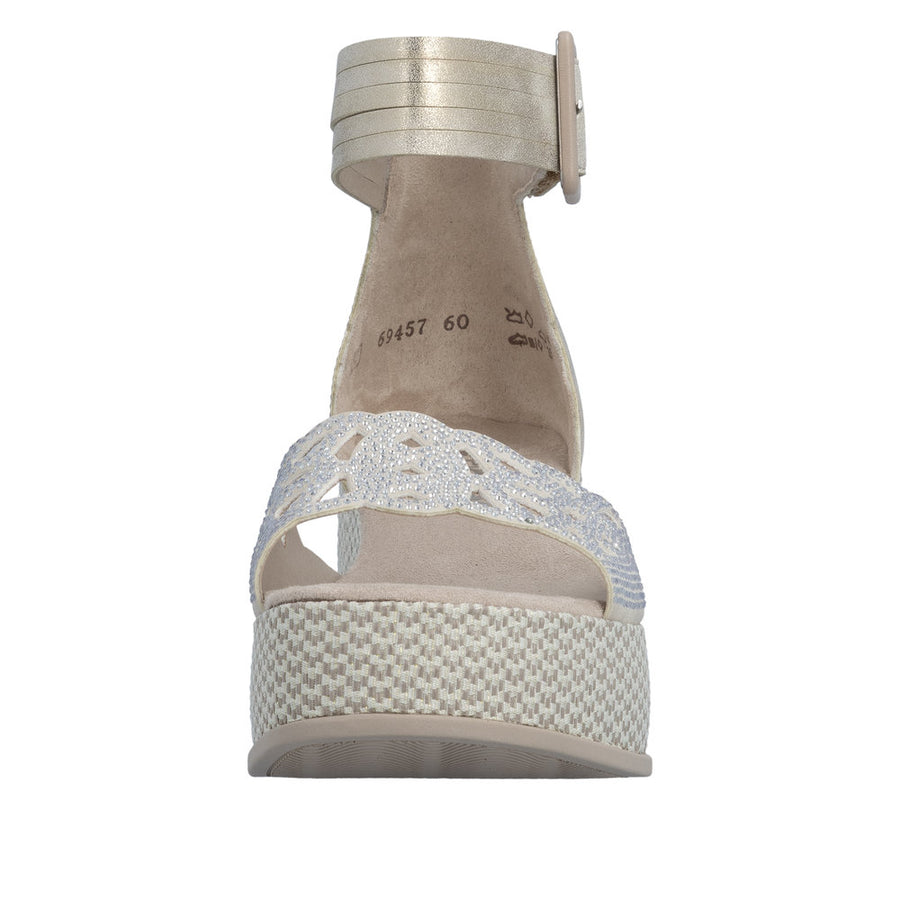 Rieker 69457-60 Beige Sandals