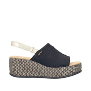 Rieker 69460-00 Black Sandals
