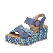 Rieker 69469-14 Navy Sandals