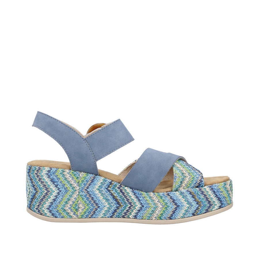 Rieker 69469-14 Navy Sandals