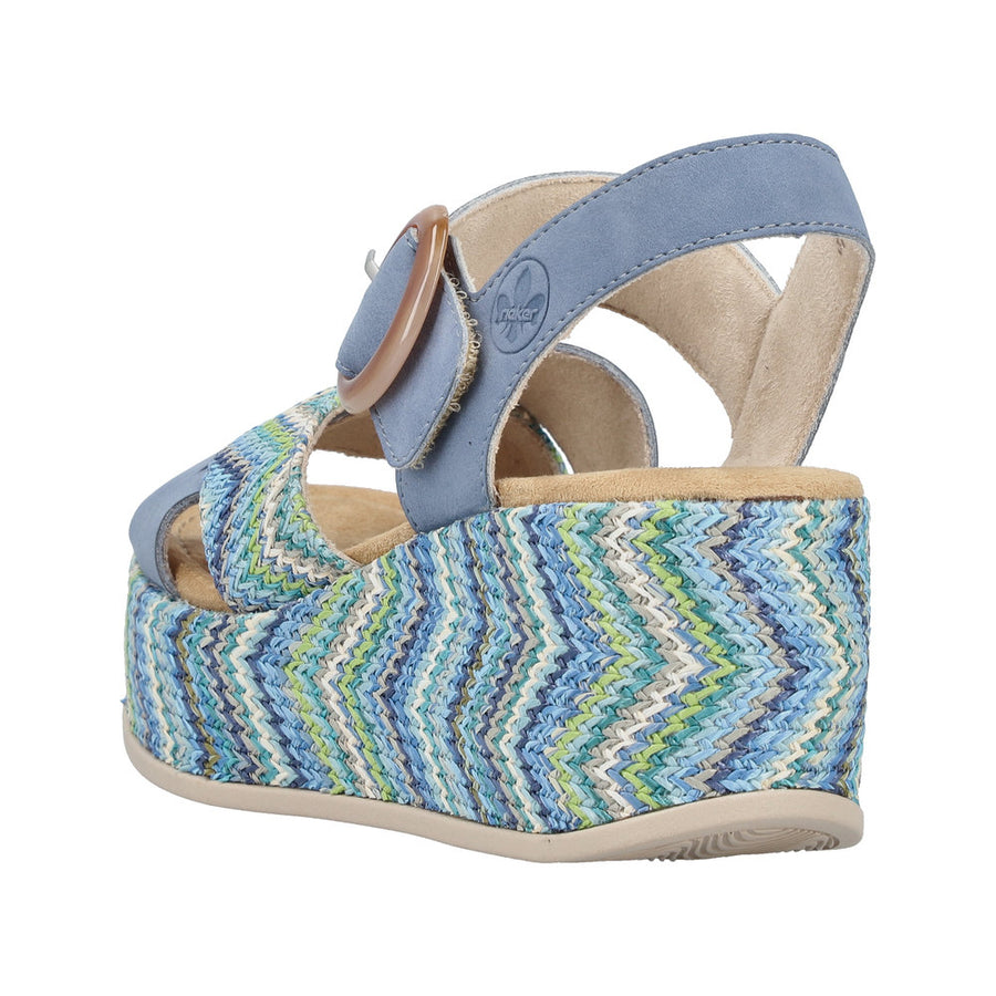 Rieker 69469-14 Navy Sandals