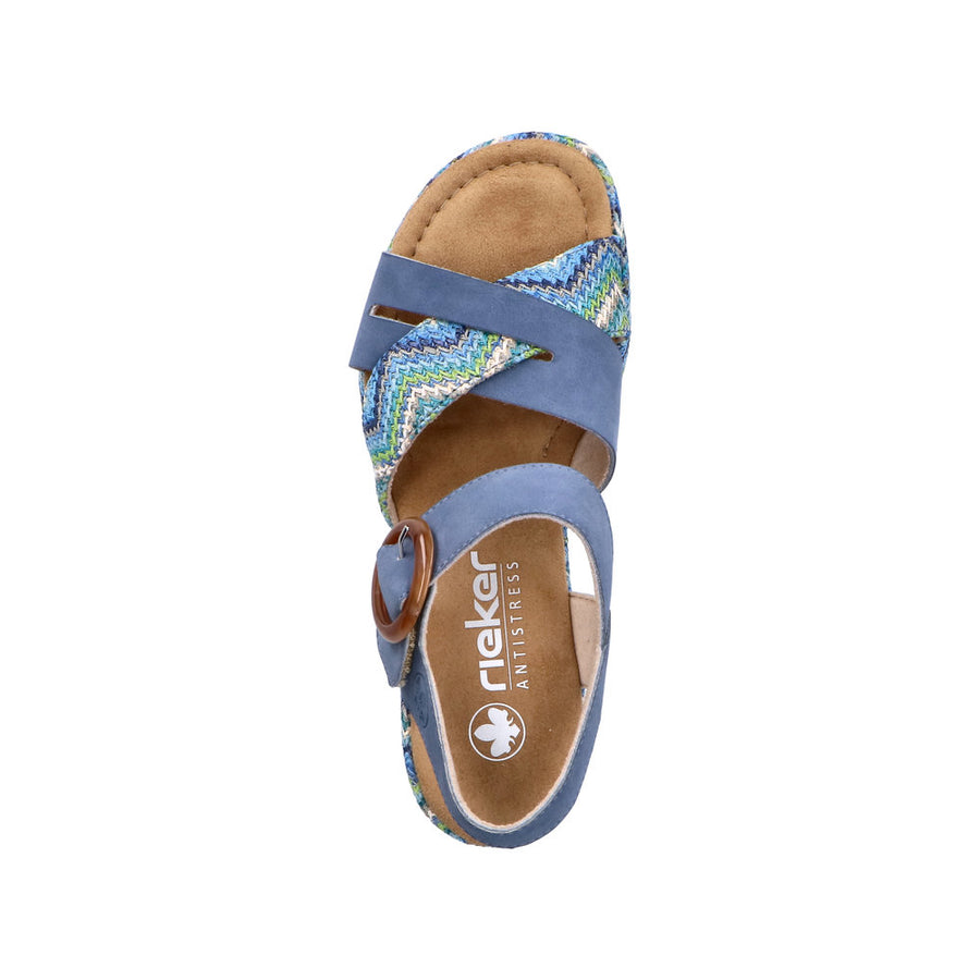 Rieker 69469-14 Navy Sandals
