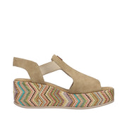 Rieker 69472-60 Beige Sandals