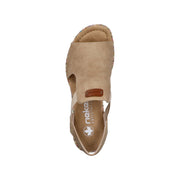 Rieker 69472-60 Beige Sandals