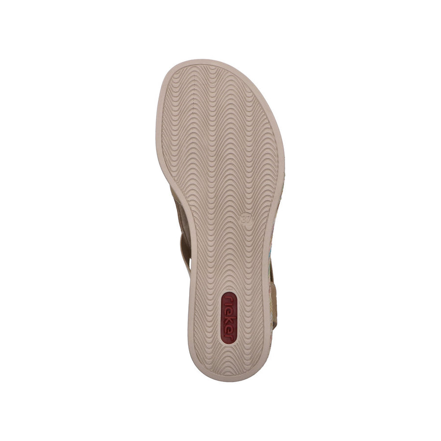 Rieker 69472-60 Beige Sandals