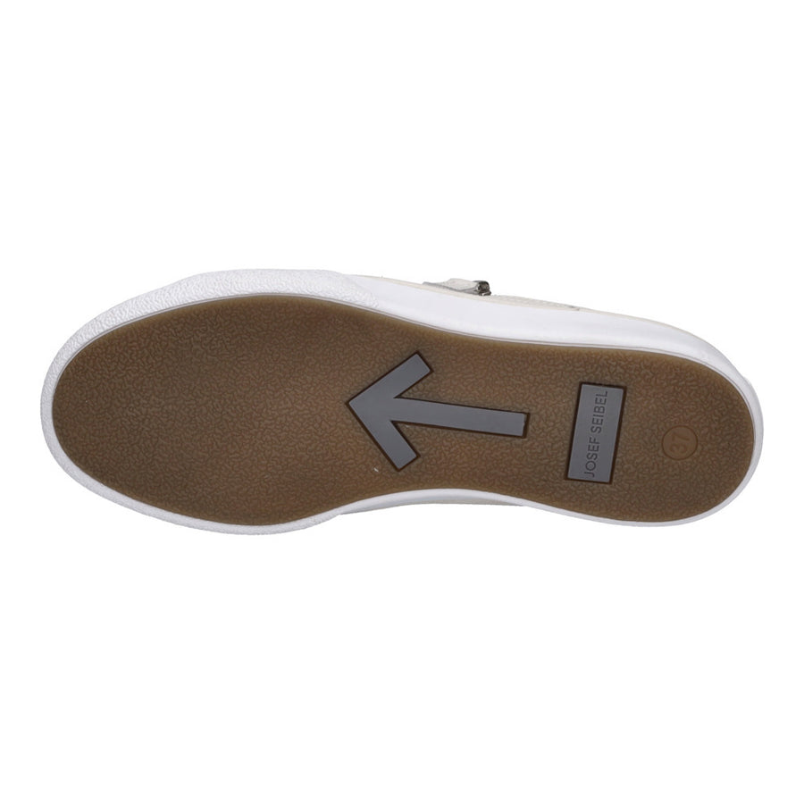 Josef Seibel Claire 03 White Leather Sneaker