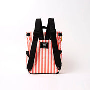 Roka Canfield Backpack in Coral Stripe Canvas