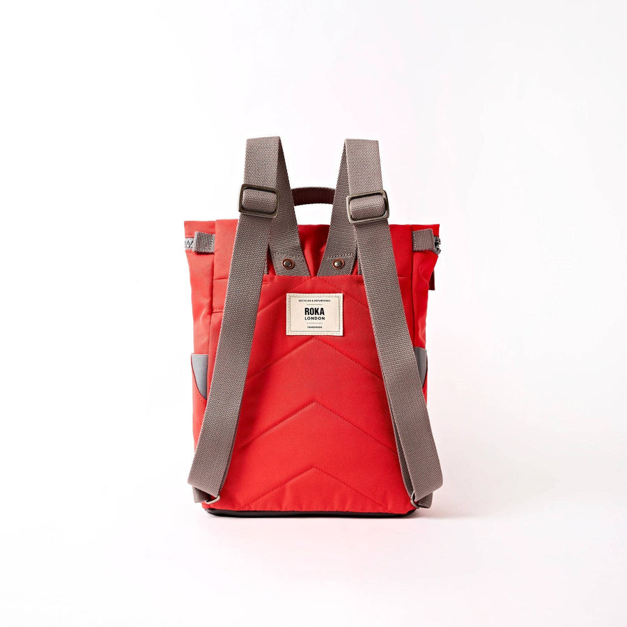 Roka Finchley Backpack in Scarlet Canvas