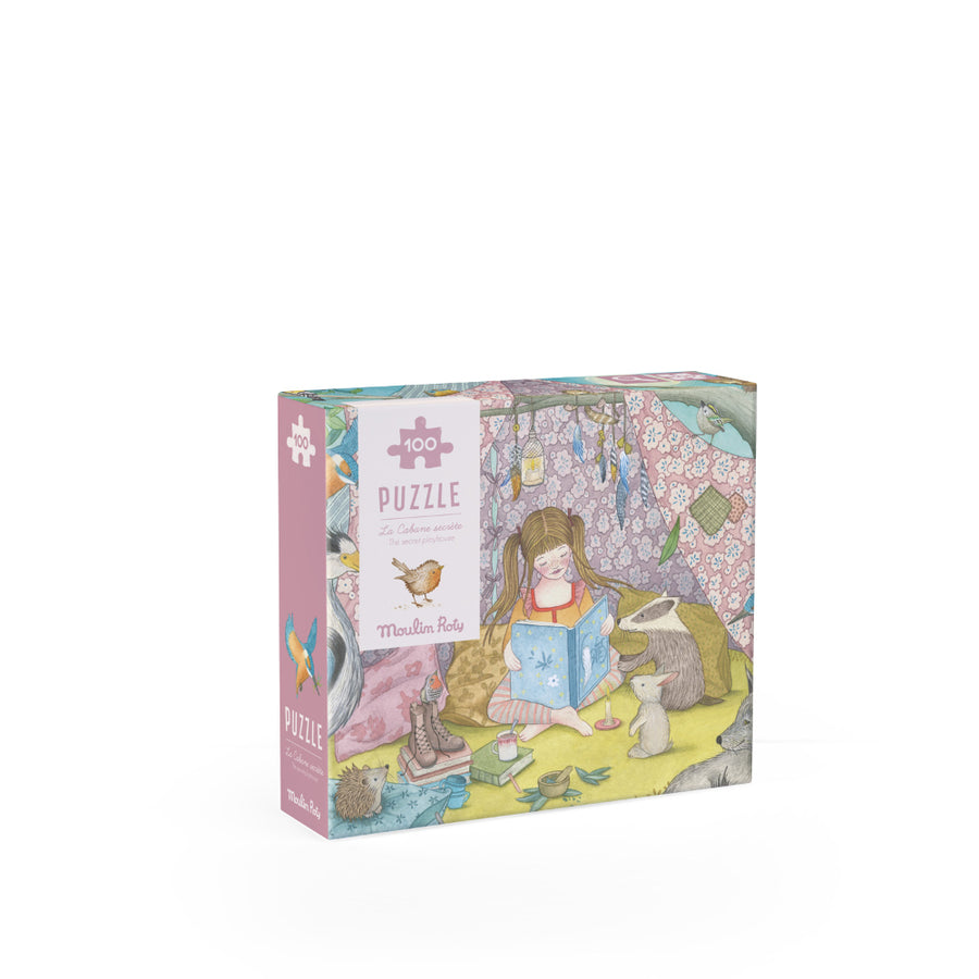 Moulin Roty The Secret Playhouse Puzzle (100 pcs) Les Rosalies 710440