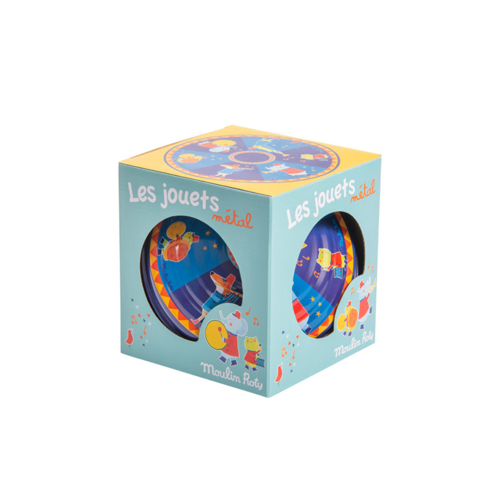 Moulin Roty Large Fanfare Spinning Top Les Jouets Métal 720361