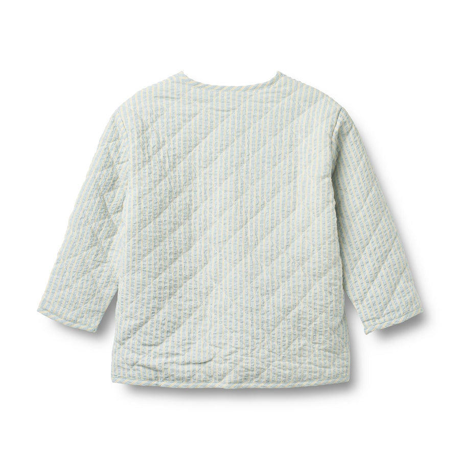 Wheat Quilt Jacket Saxo - 7239-430 9664 Summer Sky Stripe (Baby)